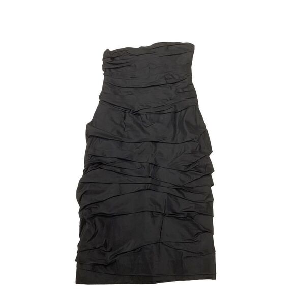 Black Rouched Dress - Picture 2 of 9